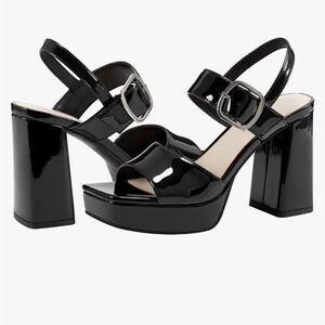 BRAND NEW MARC FISHER WOMEN'S GRADUATE BLOCK HEEL DRESS SANDAL G1